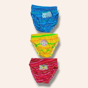 شورت اسلیپ پسرانه پنبه راه راه مناسب 2 تا 9 سال (3 عددی)