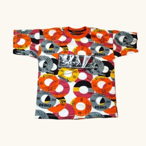 تیشرت بگ نارنجی پسرانه تمام چاپ اسپرت لش برند مناسب 5 تا 7 سال