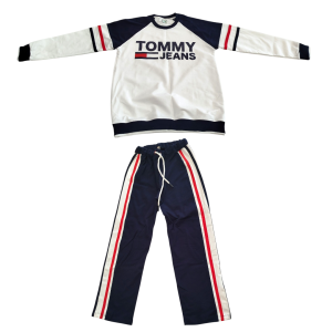 ست بلوز شلوار پسرانه طرح تامی مناسب ۹ تا ۱۱ سال GH119-S