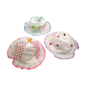 کلاه نقلی دخترانه طرح گرد بندی مدل 1037