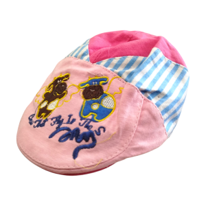 کلاه صورتی دخترانه طرح فانتزی مدل 1074