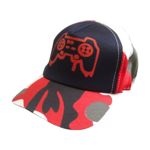 کلاه قرمز پسرانه طرح گیم مدل 1054