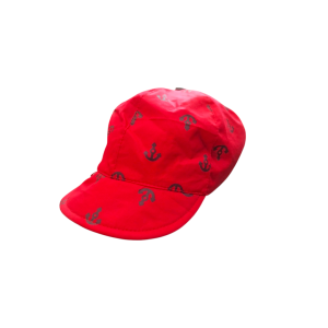 کلاه قرمز پسرانه طرح لنگر مدل 1067