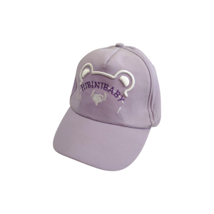 کلاه بنفش اسپرت دخترانه طرح بیبی مدل 1060