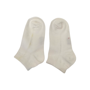 جوراب مچی سفید اسپرت طرح ساده مچی مناسب ۵ تا ۶ سال