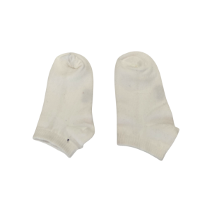 جوراب مچی سفید اسپرت طرح ساده مناسب ۳ تا ۴ سال