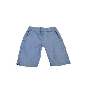 شلوارک آبی پسرانه طرح لی مناسب ۲ تا ۳ سال