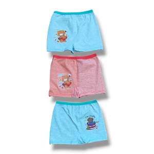 ملانژ عروسکی شورت پادار دخترانه کش باریک مناسب 5 تا 7 سال