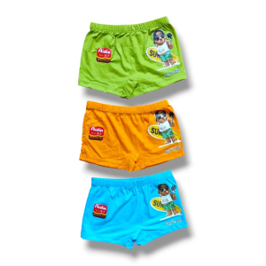 تدی  شورت نیم پا پسرانه ویسکوز آیدین مناسب 3 تا 5 سال