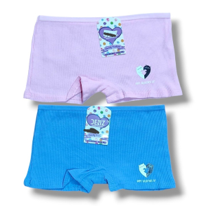 کبریتی شورت نیم پا دخترانه کش باریک مناسب 7 تا 9 سال