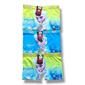 فروزن  شورت پادار دخترانه سابلیمیشن مناسب 9 تا 11 سال