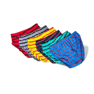 راه راه  شورت اسلیپ پسرانه نخی  زیرمردانه مناسب 13 تا 15 سال