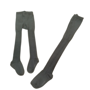 گندمی فری سایز جوراب شلواری دخترانه مشکی مناسب نوزاد تا 7 سال